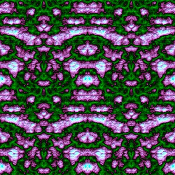 ピンクや緑のトーンでシームレスな抽象パターン — ストック写真