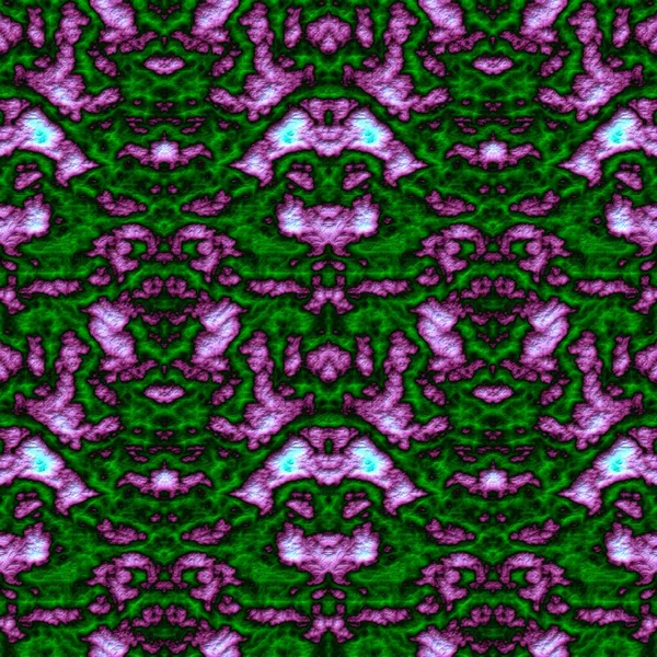 stock image Seamless abstract pattern in pink and green tones