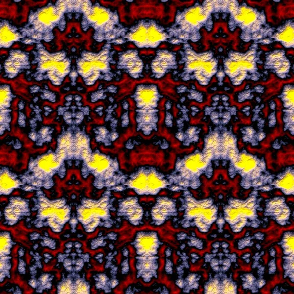 Bezešvé Abstraktní Vzor Červené Žluté Fialové Tóny — Stock fotografie