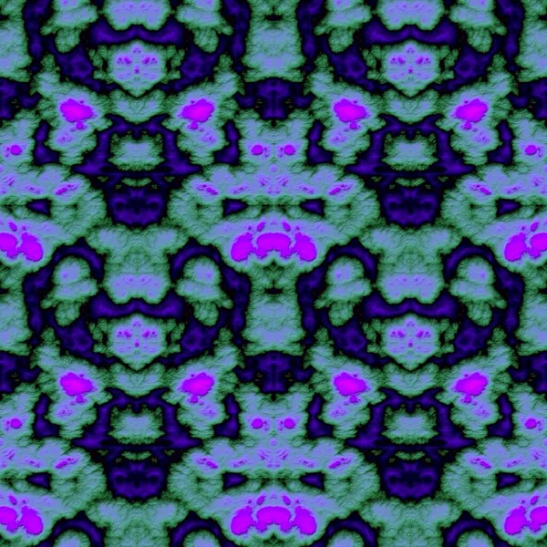 Patrón Abstracto Sin Costuras Tonos Azul Verde Púrpura — Foto de Stock