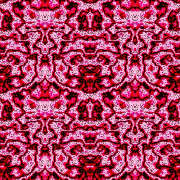 Naadloos Abstract Patroon Rode Zwarte Witte Tinten — Stockfoto