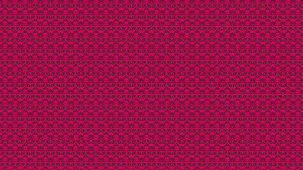 Kırmızı tonlarda karalamalarla tekrarlanan desenlerin süslemeleriyle kusursuz soyut arkaplan