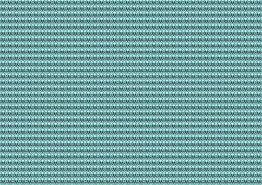 Cyan ve siyah tonlarda tekrarlanan desenlerin süsleriyle soyut arkaplan, kartvizit, poster, site, iç tasarım, çıkartmalar için renkli arkaplan