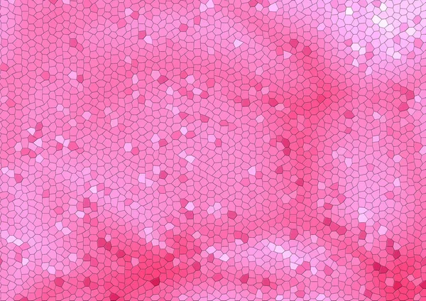 Açık pembe ve sıcak pembe tonlarda soyut arkaplan suluboya resim tarzında mozaik efektli, poster, site, iç tasarım için renkli arka plan, çıkartmalar,