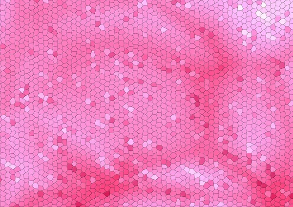 Abstract backdrop in light pink and hot pink tones in  watercolor painting style with mosaic effect, colorful background for  poster, site, interior design, stickers,