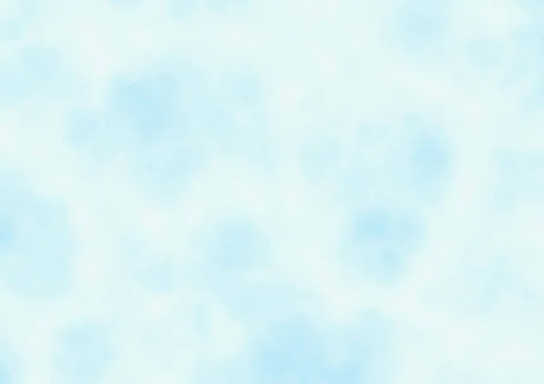Абстрактный Фон Орнаментом Голубого Неба Облаками Стиле Живописи Маслом Холсте — стоковое фото