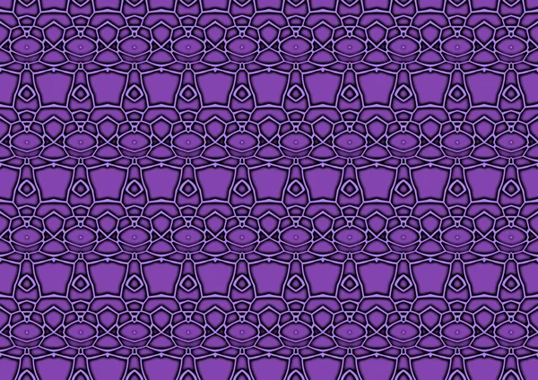 Абстрактний Фон Орнаментом Повторюваних Візерунків Фіолетових Чорних Тонах Барвистий Фон — стокове фото