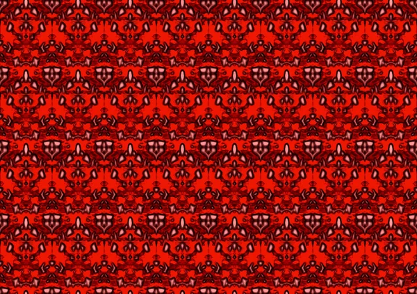 Pembe ve kırmızı tonlarda tekrarlanan desenlerin süsleriyle kusursuz soyut arkaplan, poster için renkli arkaplan, iç tasarım,