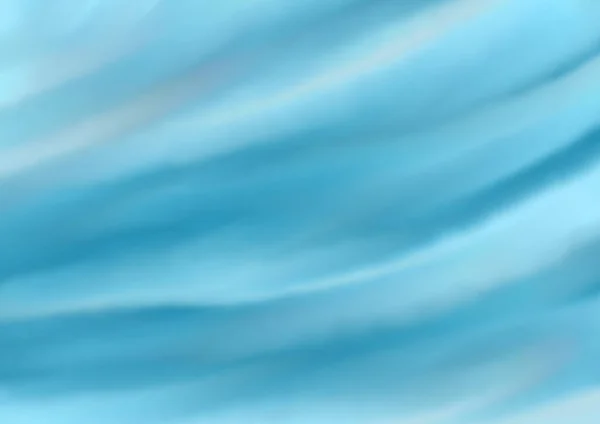 Розмитий Абстрактний Ручний Пофарбований Фон Сині Тони Стилі Акварельного Живопису — стокове фото