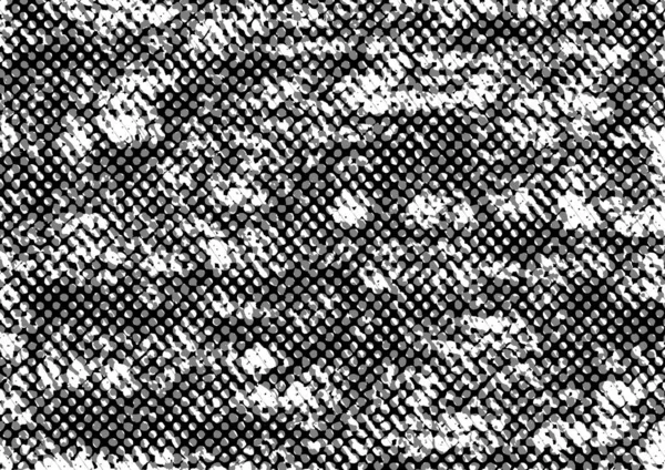 Abstract Halftone Backdrop White Black Tones Grunge Style Monochrome Background — Stock Photo, Image