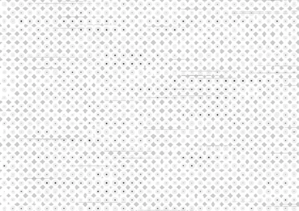 Abstract Halftone Backdrop White Black Tones Grunge Style Monochrome Background — Stock Photo, Image