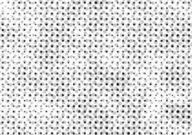 Gazete baskı tarzında beyaz ve siyah tonlarda soyut yarım ton arkaplan, iş kartı, poster, reklam için tek renkli arkaplan