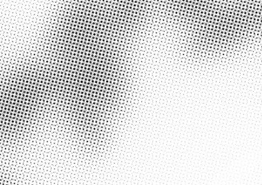 Gazete baskı tarzında beyaz ve siyah tonlarda soyut yarım ton arkaplan, noktalı tek renkli arkaplan, kartvizit, poster, reklam
