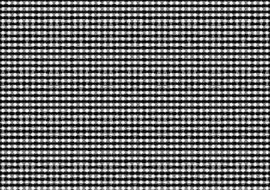 Eşkenar dörtgenler ve satırlarla birlikte beyaz ve siyah tonlarda soyut yarım ton arkaplan, kartvizit, poster, reklam için monokrom arkaplan