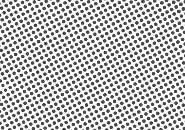 Noktalar ve kareler, kartvizitler, afişler, reklamlar için monokrom arkaplan, gazete baskı tarzında beyaz ve siyah tonlarda soyut yarım ton arkaplan