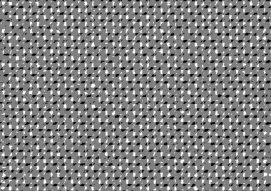 Gazete baskı tarzında beyaz ve siyah tonlarda soyut yarım ton arkaplan, iş kartı, poster, reklam için tek renkli arkaplan