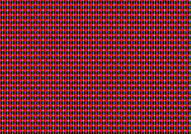 Gazete baskısı tarzında soyut noktalı arkaplan daireler, kareler ve çizgiler, tebrik kartları, posterler, reklamlar için parlak arkaplan