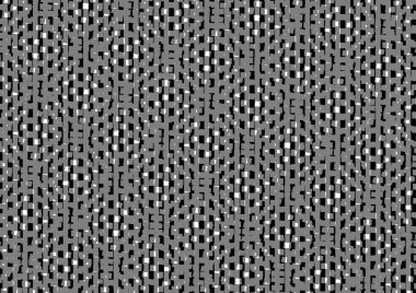 Üzerinde noktalar ve daireler olan beyaz ve siyah baskı tarzında soyut noktalı yarım ton arkaplan, kartvizit, poster, reklam için tek renkli arkaplan