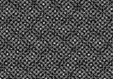 Üzerinde noktalar ve daireler olan beyaz ve siyah baskı tarzında soyut noktalı yarım ton arkaplan, kartvizit, poster, reklam için tek renkli arkaplan