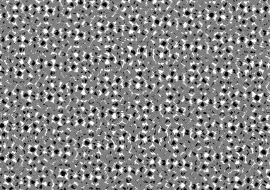 Üzerinde noktalar ve daireler olan beyaz ve siyah baskı tarzında soyut noktalı yarım ton arkaplan, kartvizit, poster, reklam için tek renkli arkaplan