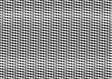 Üzerinde noktalar ve daireler olan beyaz ve siyah baskı tarzında soyut noktalı yarım ton arkaplan, kartvizit, poster, reklam için tek renkli arkaplan