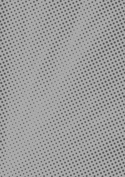 Abstract Halftone Backdrop White Black Tones Newsprint Printing Style Dots — Stock Photo, Image