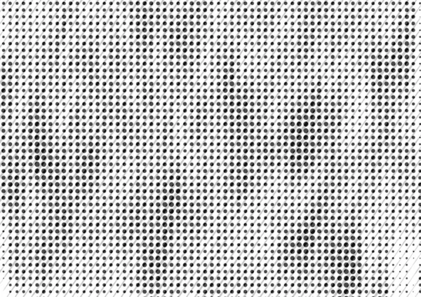 Абстрактный Полутоновый Фон Белых Черных Тонах Стиле Газетной Печати Точками — стоковое фото