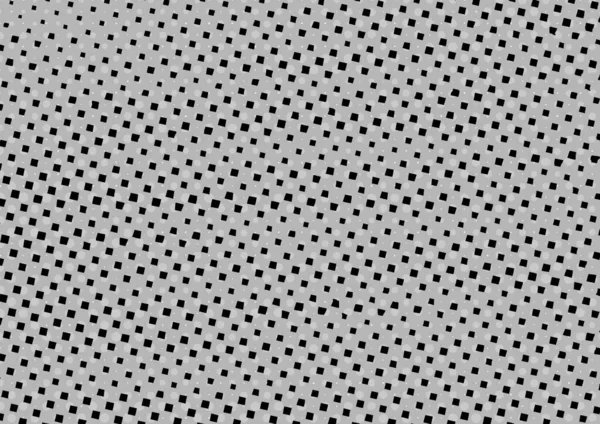 Abstract Halftone Backdrop White Black Tones Newsprint Printing Style Dots — Stock Photo, Image
