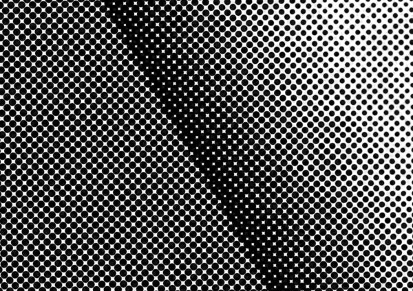 Abstrakter Halbtonhintergrund Weiß Und Schwarztönen Zeitungspapierdruckstil Mit Punkten Monochromer Hintergrund — Stockfoto