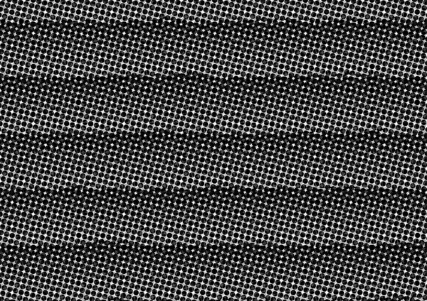 Abstract Dotted Halftone Backdrop White Black Tones Newsprint Printing Style — Stock Photo, Image