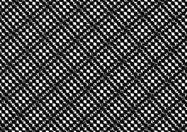 Üzerinde noktalar ve daireler olan beyaz ve siyah baskı tarzında soyut noktalı yarım ton arkaplan, kartvizit, poster, reklam için tek renkli arkaplan