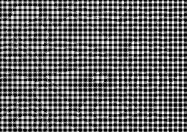 Üzerinde noktalar ve daireler olan beyaz ve siyah baskı tarzında soyut noktalı yarım ton arkaplan, kartvizit, poster, reklam için tek renkli arkaplan