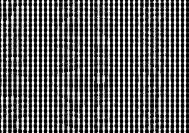 Üzerinde noktalar ve daireler olan beyaz ve siyah baskı tarzında soyut noktalı yarım ton arkaplan, kartvizit, poster, reklam için tek renkli arkaplan