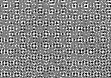 Üzerinde noktalar ve daireler olan beyaz ve siyah baskı tarzında soyut noktalı yarım ton arkaplan, kartvizit, poster, reklam için tek renkli arkaplan