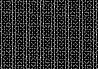 Üzerinde noktalar ve daireler olan beyaz ve siyah baskı tarzında soyut noktalı yarım ton arkaplan, kartvizit, poster, reklam için tek renkli arkaplan