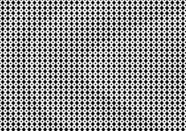 Üzerinde noktalar ve daireler olan beyaz ve siyah baskı tarzında soyut noktalı yarım ton arkaplan, kartvizit, poster, reklam için tek renkli arkaplan