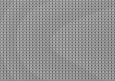 Üzerinde noktalar ve daireler olan beyaz ve siyah baskı tarzında soyut noktalı yarım ton arkaplan, kartvizit, poster, reklam için tek renkli arkaplan