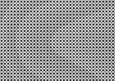 Üzerinde noktalar ve daireler olan beyaz ve siyah baskı tarzında soyut noktalı yarım ton arkaplan, kartvizit, poster, reklam için tek renkli arkaplan