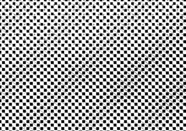Üzerinde noktalar ve daireler olan beyaz ve siyah baskı tarzında soyut noktalı yarım ton arkaplan, kartvizit, poster, reklam için tek renkli arkaplan