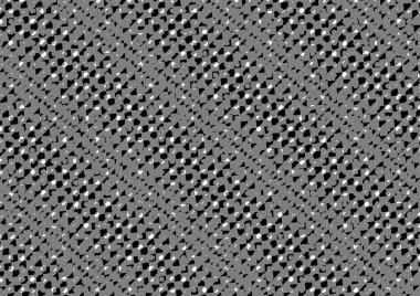 Üzerinde noktalar ve daireler olan beyaz ve siyah baskı tarzında soyut noktalı yarım ton arkaplan, kartvizit, poster, reklam için tek renkli arkaplan
