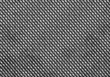 Üzerinde noktalar ve daireler olan beyaz ve siyah baskı tarzında soyut noktalı yarım ton arkaplan, kartvizit, poster, reklam için tek renkli arkaplan