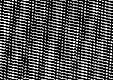 Üzerinde noktalar ve daireler olan beyaz ve siyah baskı tarzında soyut noktalı yarım ton arkaplan, kartvizit, poster, reklam için tek renkli arkaplan