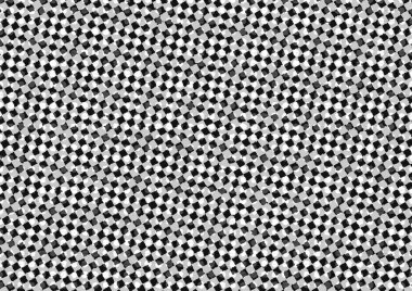 Üzerinde noktalar ve daireler olan beyaz ve siyah baskı tarzında soyut noktalı yarım ton arkaplan, kartvizit, poster, reklam için tek renkli arkaplan