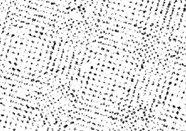 Üzerinde noktalar ve daireler olan beyaz ve siyah baskı tarzında soyut noktalı yarım ton arkaplan, kartvizit, poster, reklam için tek renkli arkaplan