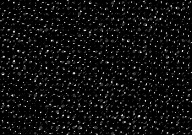 Üzerinde noktalar ve daireler olan beyaz ve siyah baskı tarzında soyut noktalı yarım ton arkaplan, kartvizit, poster, reklam için tek renkli arkaplan