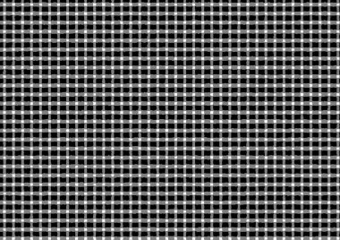 Üzerinde noktalar ve daireler olan beyaz ve siyah baskı tarzında soyut noktalı yarım ton arkaplan, kartvizit, poster, reklam için tek renkli arkaplan