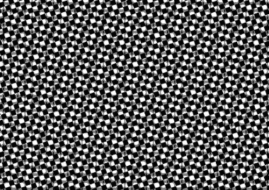 Üzerinde noktalar ve daireler olan beyaz ve siyah baskı tarzında soyut noktalı yarım ton arkaplan, kartvizit, poster, reklam için tek renkli arkaplan