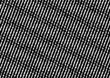 Üzerinde noktalar ve daireler olan beyaz ve siyah baskı tarzında soyut noktalı yarım ton arkaplan, kartvizit, poster, reklam için tek renkli arkaplan