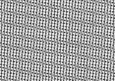 Üzerinde noktalar ve daireler olan beyaz ve siyah baskı tarzında soyut noktalı yarım ton arkaplan, kartvizit, poster, reklam için tek renkli arkaplan