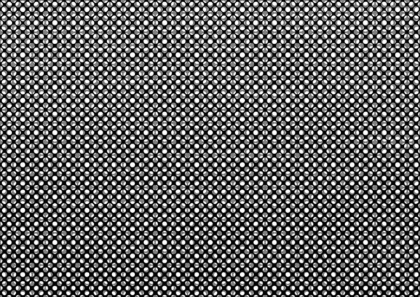 Abstract Dotted Halftone Backdrop White Black Tones Newsprint Printing Style — Stock Photo, Image